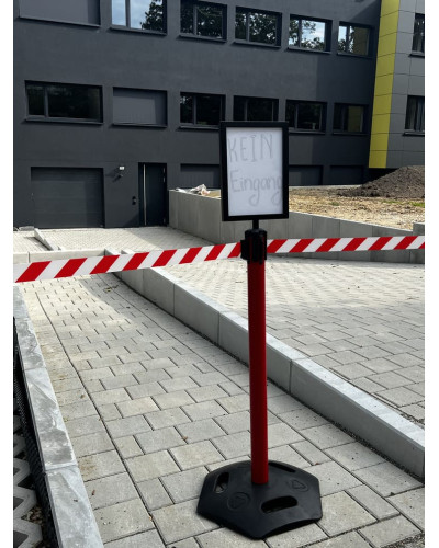 Information board for drawstring stands . Buy in the online store.