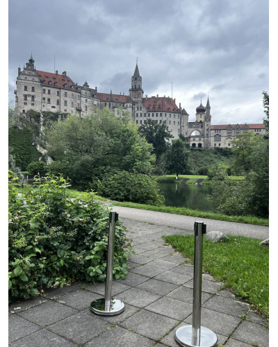 Demarcation stand elegant, 3 m tape RED  . Buy in the online store.