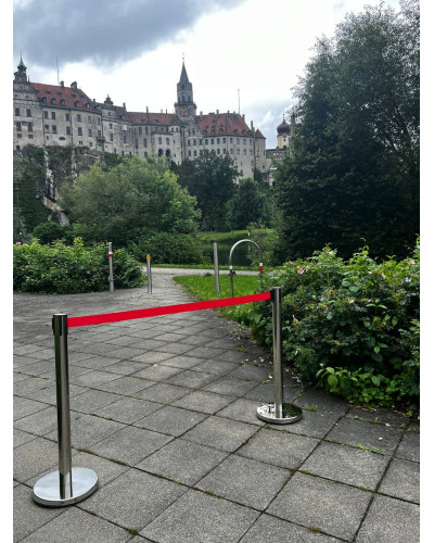 Demarcation stand elegant, 3 m tape RED  . Buy in the online store.