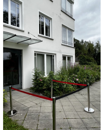 Demarcation stand elegant, 3 m tape BLACK . Buy in the online store.