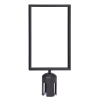 Information board for drawstring stands 