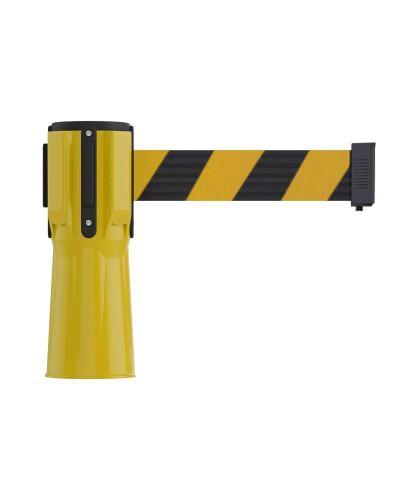 Traffic cone topper 3 m, black/yellow strap, yellow cassette . Buy in the online store.