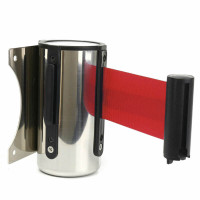 Webbing cassette, wall mounting strap red 5 m 