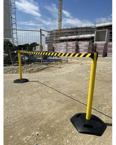 Demarcation stand with drawstring yellow/black. Buy in the online store. Buy in the online store.