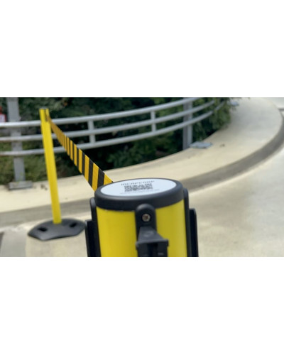 Demarcation stand with drawstring yellow/black. Buy in the online store. Buy in the online store.