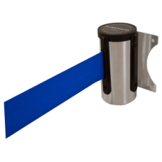 Wall Mount Barrier chrome, blue 