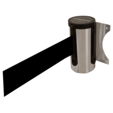 Wall Mount Barrier chrome, black 