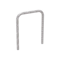 Curved Bike Rack, 1 Bike, PROCITY: Metal - Hot-dip Galvanized, for Embedded Installation.