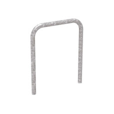 Curved Bike Rack, 1 Bike, PROCITY: Metal - Hot-dip Galvanized, for Embedded Installation.