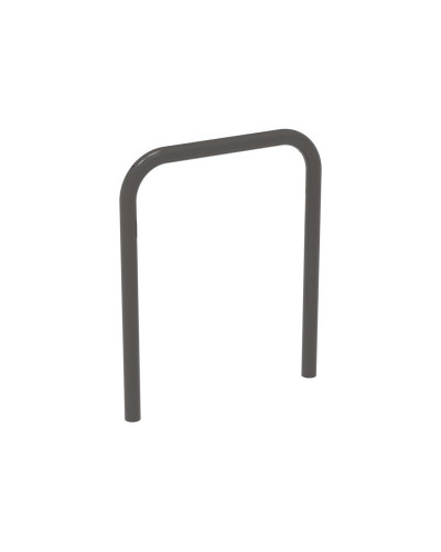 Bicycle stand 700x850 mm (total height 1030 mm), round tube 50 mm, powder-coated, grey, for embedding in concrete, buy in Berlin, Hamburg, Munich, Cologne, Frankfurt