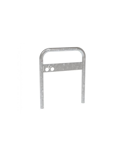 Bicycle rack 700x850 mm with signage, hot-dip galvanized, for encasing in concrete, buy in Berlin, Hamburg, Munich, Cologne