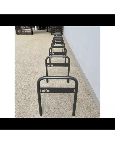 Buy bicycle stand 700x850 mm with signage, grey, for embedding in concrete online