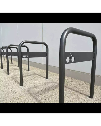 Buy bicycle stand 700x850 mm with signage, grey, for embedding in concrete online