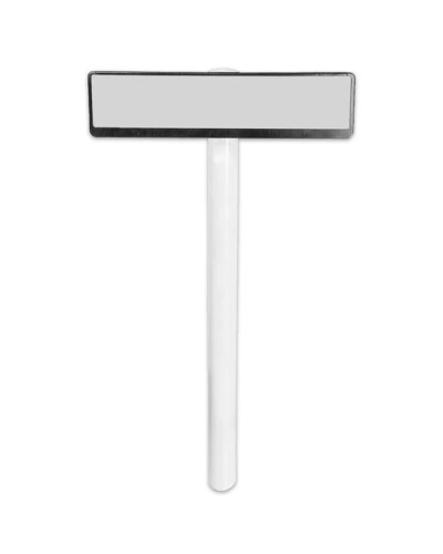 Buy parking sign with reflective film and post | bollard with individual text