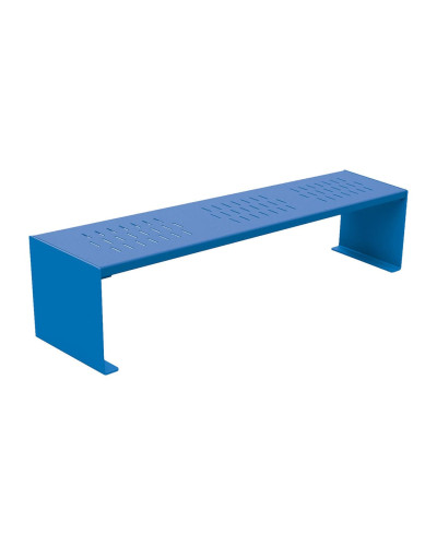 Kaufen Sie PROCITY SITZBANK KUBE OHNE RÜCKENLEHNE: Sitzfläche aus verzinktem Stahl (Enzianblau), Gestell aus Stahl (Enzianblau) im Online-Shop mit Lieferung