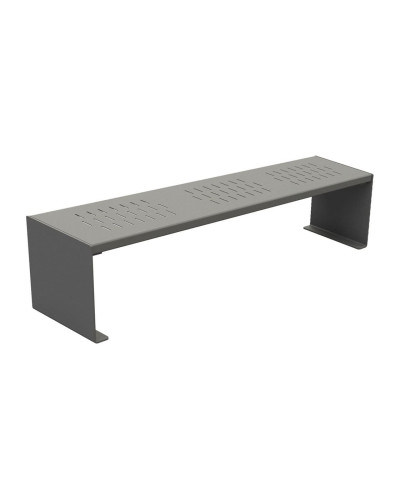 Kaufen Sie PROCITY SITZBANK KUBE OHNE RÜCKENLEHNE: Sitzfläche aus Verzinktem Stahl (Procity Grau), Gestell aus Stahl (Procity Grau) im Online-Shop
