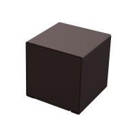 PROCITY Cube KUBE Mono- or Bicolor: Seat made of galvanized steel (deep black), frame made of steel (deep black).