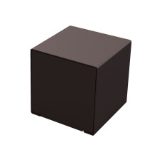 PROCITY Cube KUBE Mono- or Bicolor: Seat made of galvanized steel (deep black), frame made of steel (deep black).