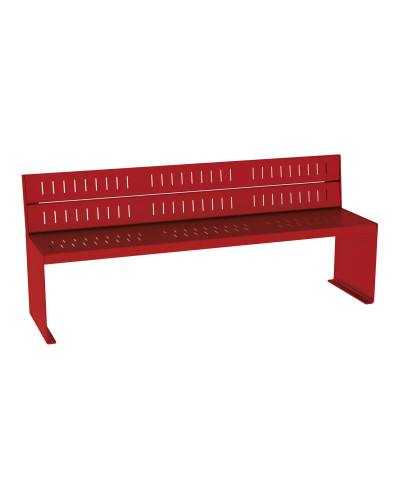 Buy PROCITY SITZBANK KUBE WITH BACKREST: Seat made of Galvanized Steel (Colourful), Frame made of Steel (Rust Corten Effect) - Shop Online.