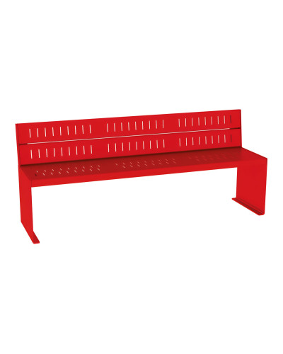 Buy PROCITY SITZBANK KUBE WITH BACKREST: Seat made of Galvanized Steel (Colourful), Frame made of Steel (Rust Corten Effect) - Shop Online.