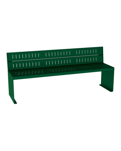 Buy PROCITY SITZBANK KUBE WITH BACKREST: Seat made of Galvanized Steel (Colourful), Frame made of Steel (Rust Corten Effect) - Shop Online.