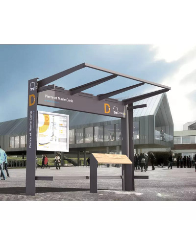 PROCITY Wartehalle Kube - Kaufen Sie im Online-Shop - kaufen Lieferung