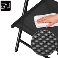 High Back Chair Bern Set of 2 | Alu Anthracite | Adjustable