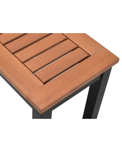 Beer Garden Set Lynx 3-pcs Aluminium/Eucalyptus