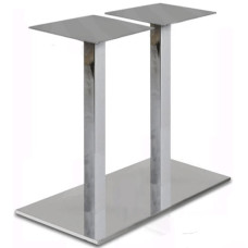 Double column table frame base table leg stainless steel 