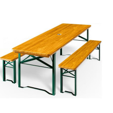 Beer tent set 170 x 46 foldable