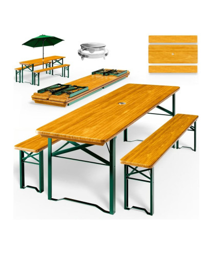 Bierzeltgarnitur 3-tlg klappbar in Top-Qualität online kaufen