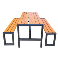 LOFT marquee set 220 x 70 (table + 2 benches)