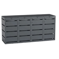 Mülltonnenbox 4er 240L Dagobert