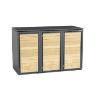 3-piece steel bin box 240l Holzmichl