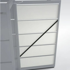 Stiffening plates for garbage can box Dagobert 240/120