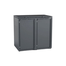 Mülltonnenbox 2er 120l Stahlfred