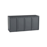 Mülltonnenbox 4er 120l Stahlfred