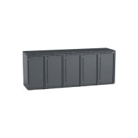 Mülltonnenbox 5er 120l Stahlfred