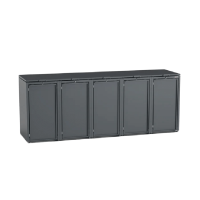 Garbage can box 5-pack 240l Stahlfred