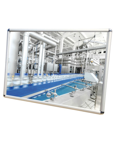 Buy Vialux Flachspiegel ohne Glassplitter - 400x600mm mit Rahmen - PMMA - Online Shop Delivery