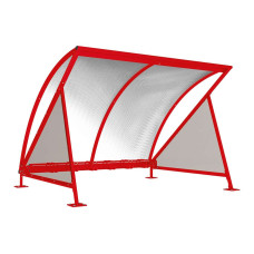 Procity Half Moon Canopy Basic Model (with Tinted Panels) with 6-Bike Rack, L 2800 mm