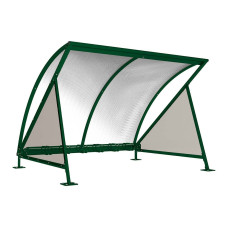 Procity Half Moon Canopy Basic Model (with Tinted Panels) with 6-Bike Rack, L 2800 mm