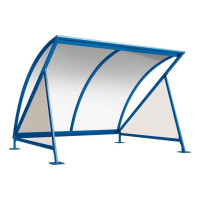 Procity Bicycle Shelter Basic Model without Bike Stand, L 2800 mm