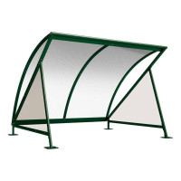 Procity Bicycle Shelter Basic Model without Bike Stand, L 2800 mm