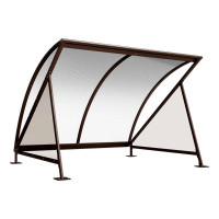Procity Bicycle Shelter Basic Model without Bike Stand, L 2800 mm