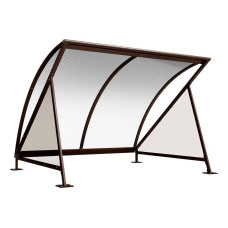 Procity Bicycle Shelter Basic Model without Bike Stand, L 2800 mm