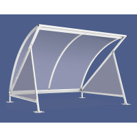 Procity Bicycle Shelter Basic Model without Bike Stand, L 2800 mm