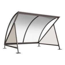 Procity Bicycle Shelter Basic Model without Bike Stand, L 2800 mm