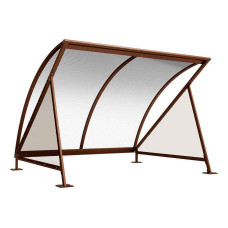 Procity Bicycle Shelter Basic Model without Bike Stand, L 2800 mm
