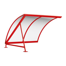 Procity Bicycle Shelter Extension without Bicycle Stand, L 2800 mm